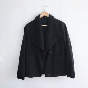Filippa K Wool Boucle collar Bomber - size Small